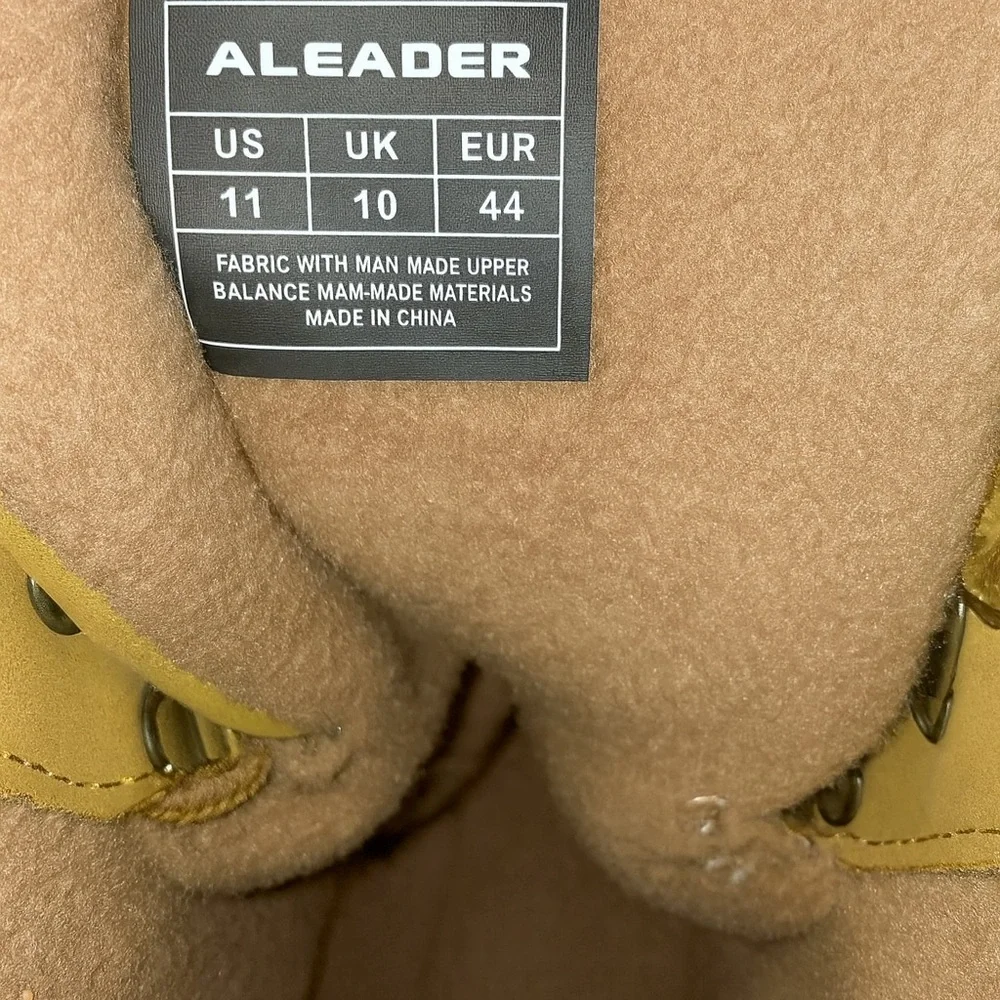 Aleader Men’s Duck Boots Size 11 Waterproof Insulated Winter Outdoor